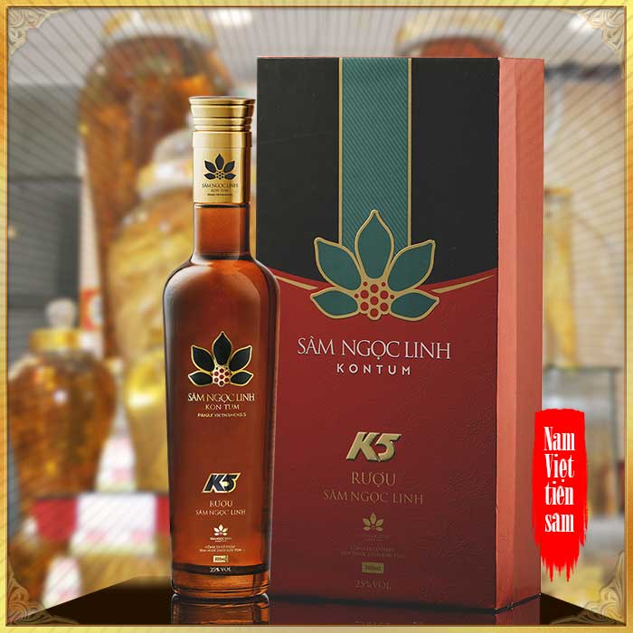 Rượu Sâm Ngọc Linh K5 Blue – 500ml NS664
