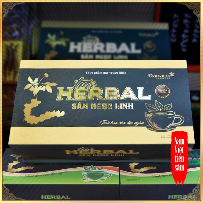 Trà sâm Ngọc Linh herbal túi lọc thượng hạng (40g) NS669