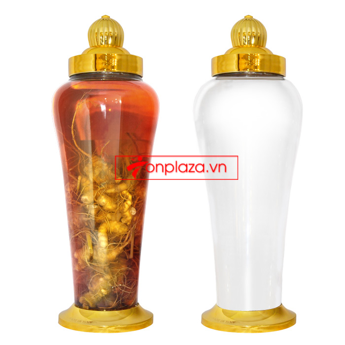 Bình ngâm sâm ngọc linh loại 3.8L thượng hạng NS317 1