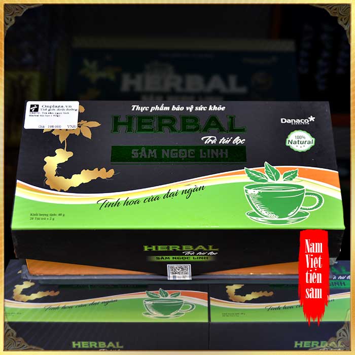 Trà sâm ngọc linh Herbal túi lọc (40g) NS670
